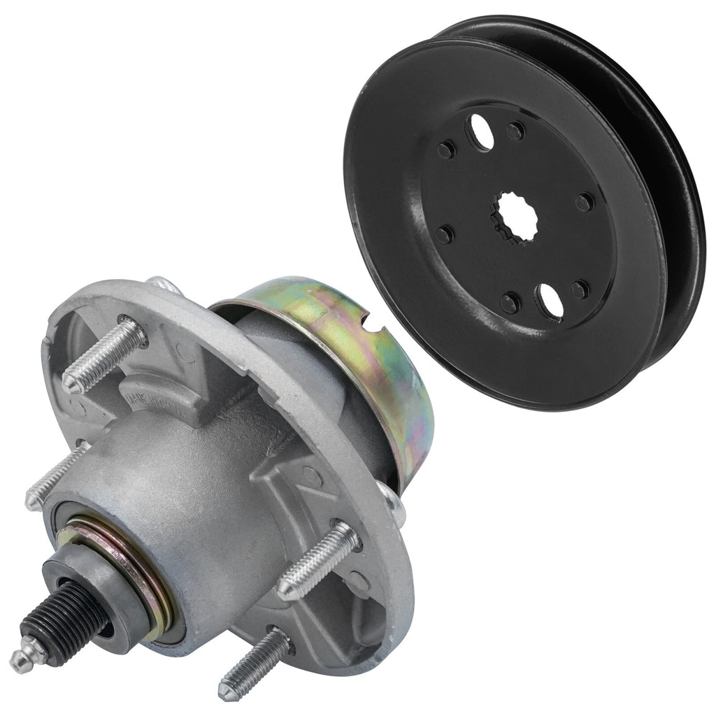 Deck Spindle Assembly with Pulley for John Deere X320 X324 X500 (48")