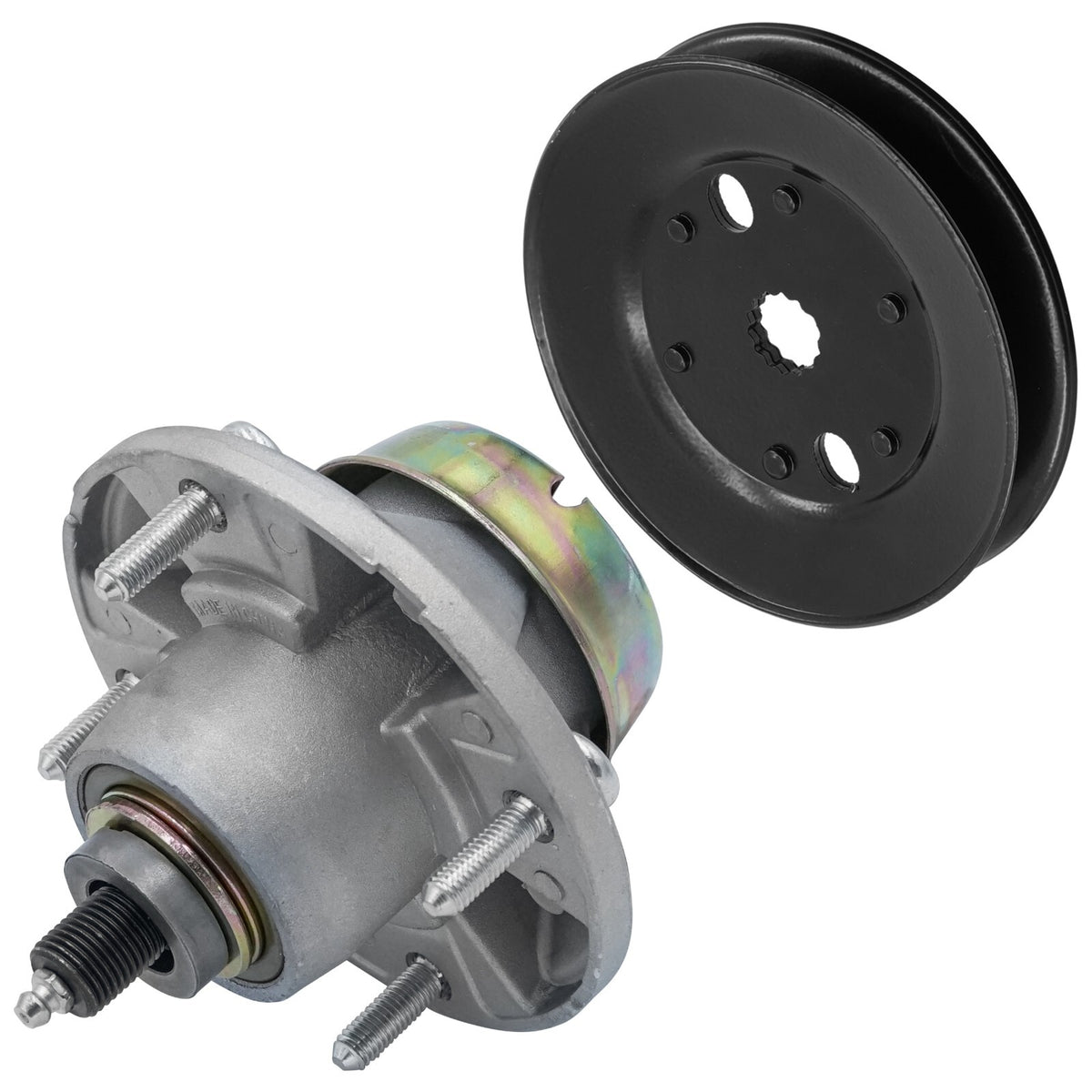 Deck Spindle Assembly with Pulley for John Deere X320 X324 X500 (48")