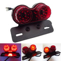 40-LED Tail Light for Motorcycle (Integrated Driving & Brake Signal)
