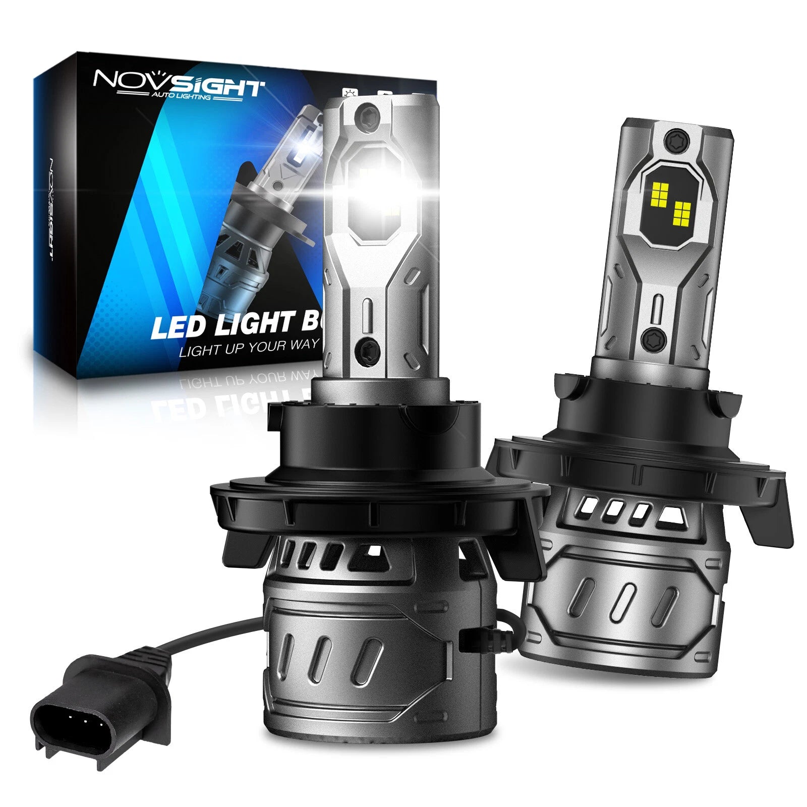 H13/9008 LED Headlight Bulbs for Novsight (2010–2023)