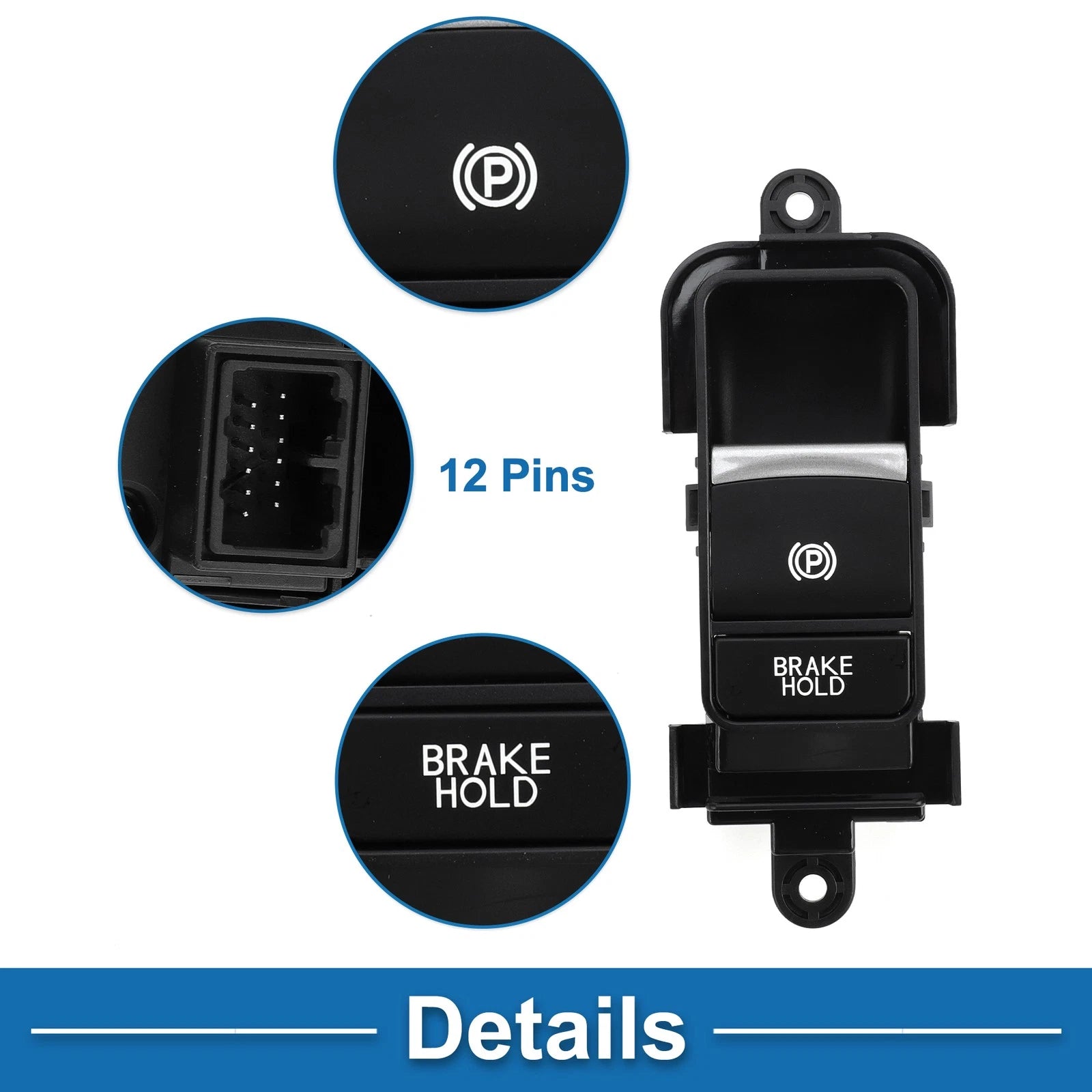 Parking Brake Switch Brake Button for Honda Civic (2012–2016)