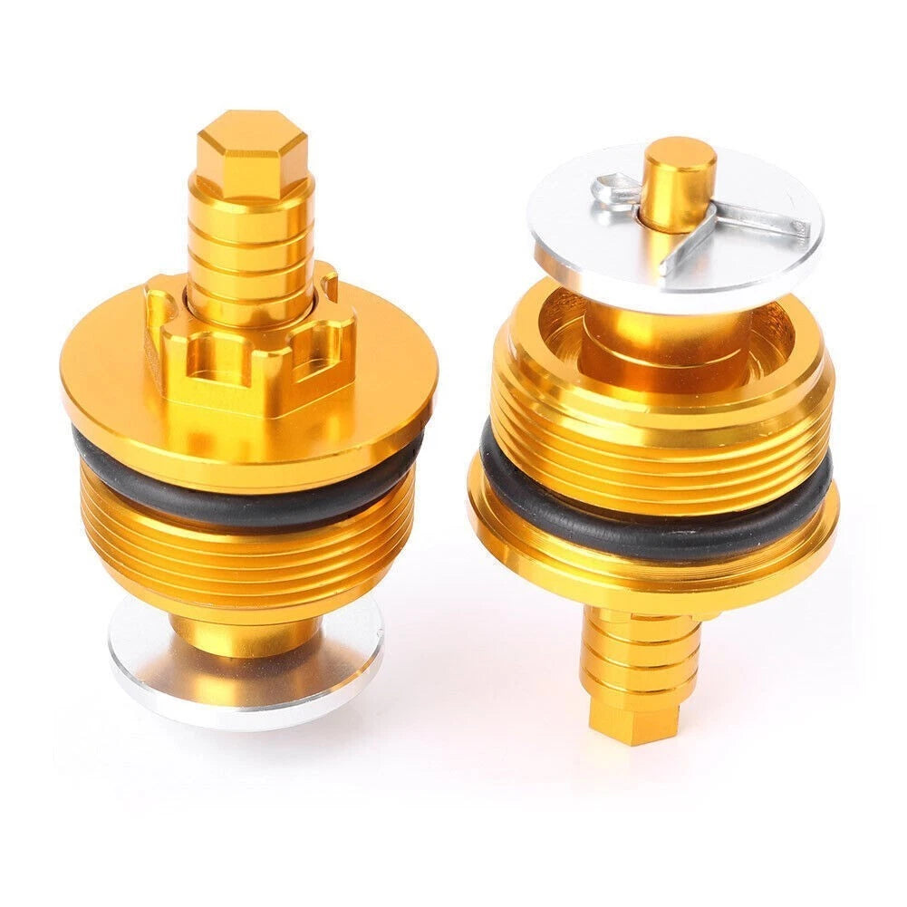 Front Preload Adjuster Fork Caps Bolt for Honda CBR250R (2011–2013) - Gold
