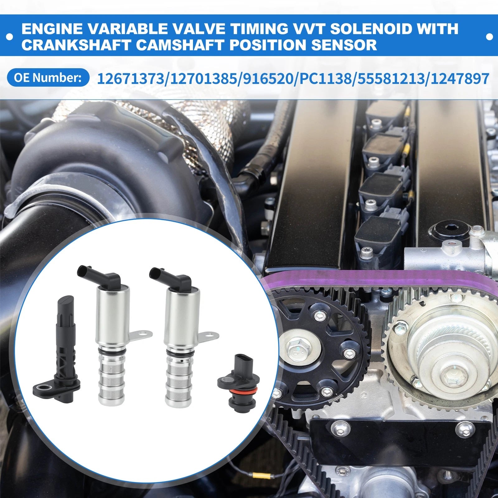 VVT Solenoid and CKP Sensor Replacement for Chevy Cruze (2011–2016)