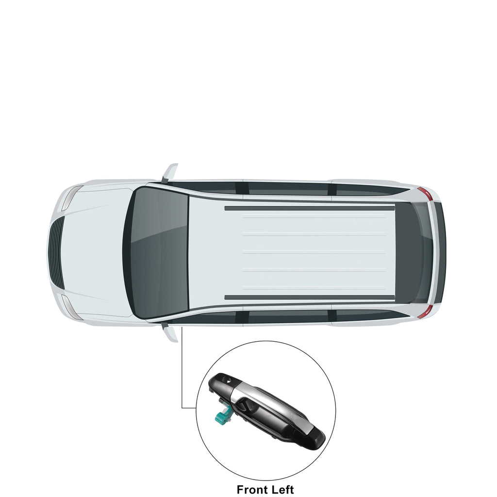 Front Left Door Handle for Kia Sorento EX (2003–2006)