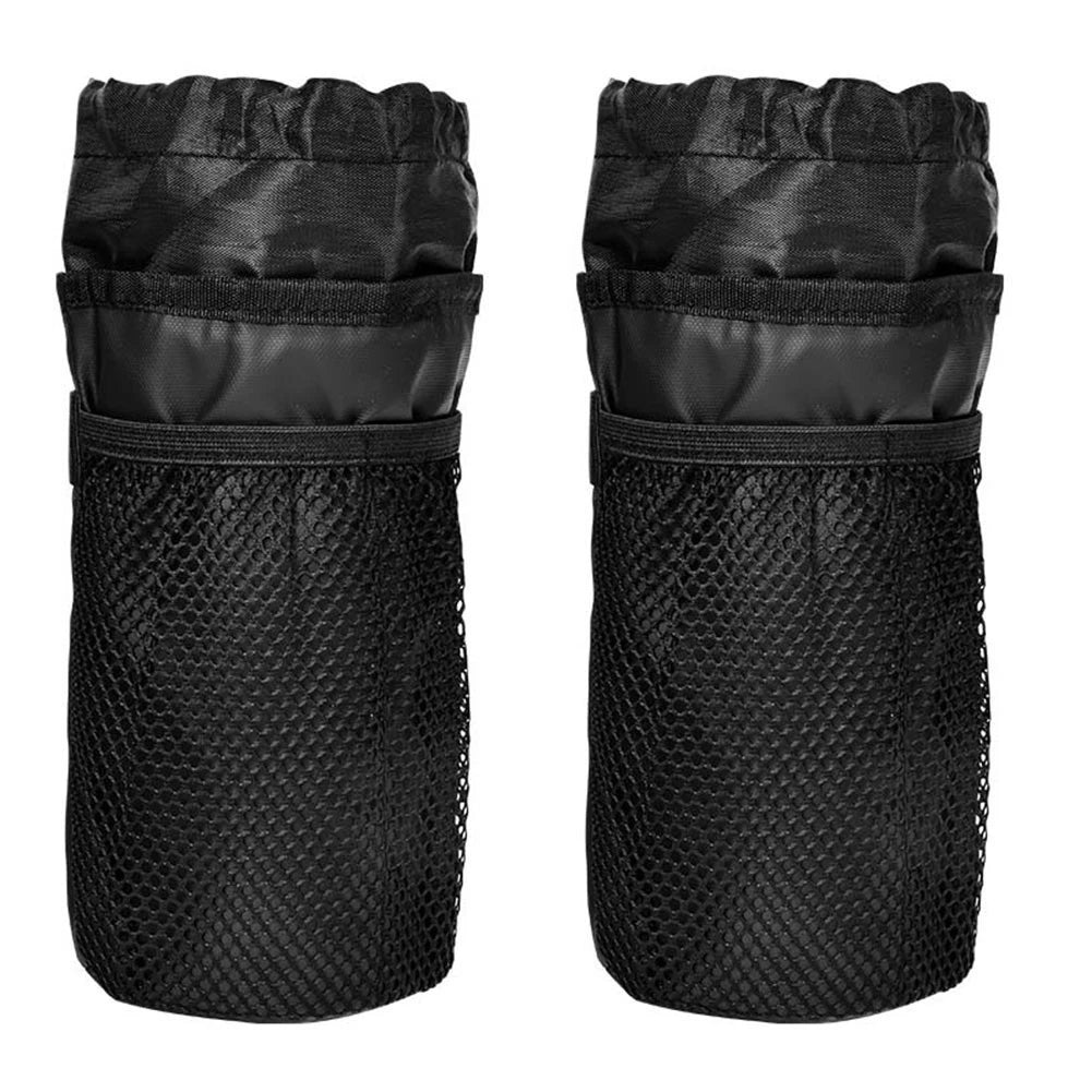 Bicycle Stem Bag for Cycling (Outdoor Riding) - Mesh Pocket, Drawstring Closure