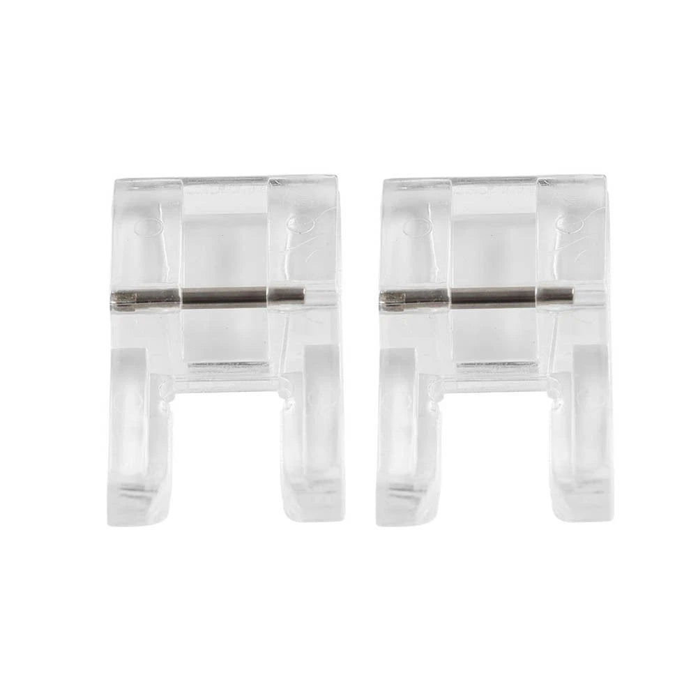 2X Clear Open Toe Embroidery Presser Foot for Sewing Machine (9909)