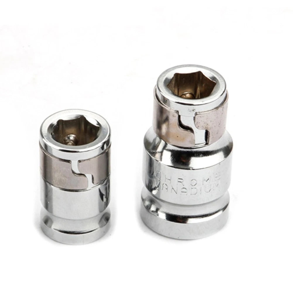 2X 3/8" 1/2" Drive Socket Adapters for Hexagon Screwdriver Bit Tool