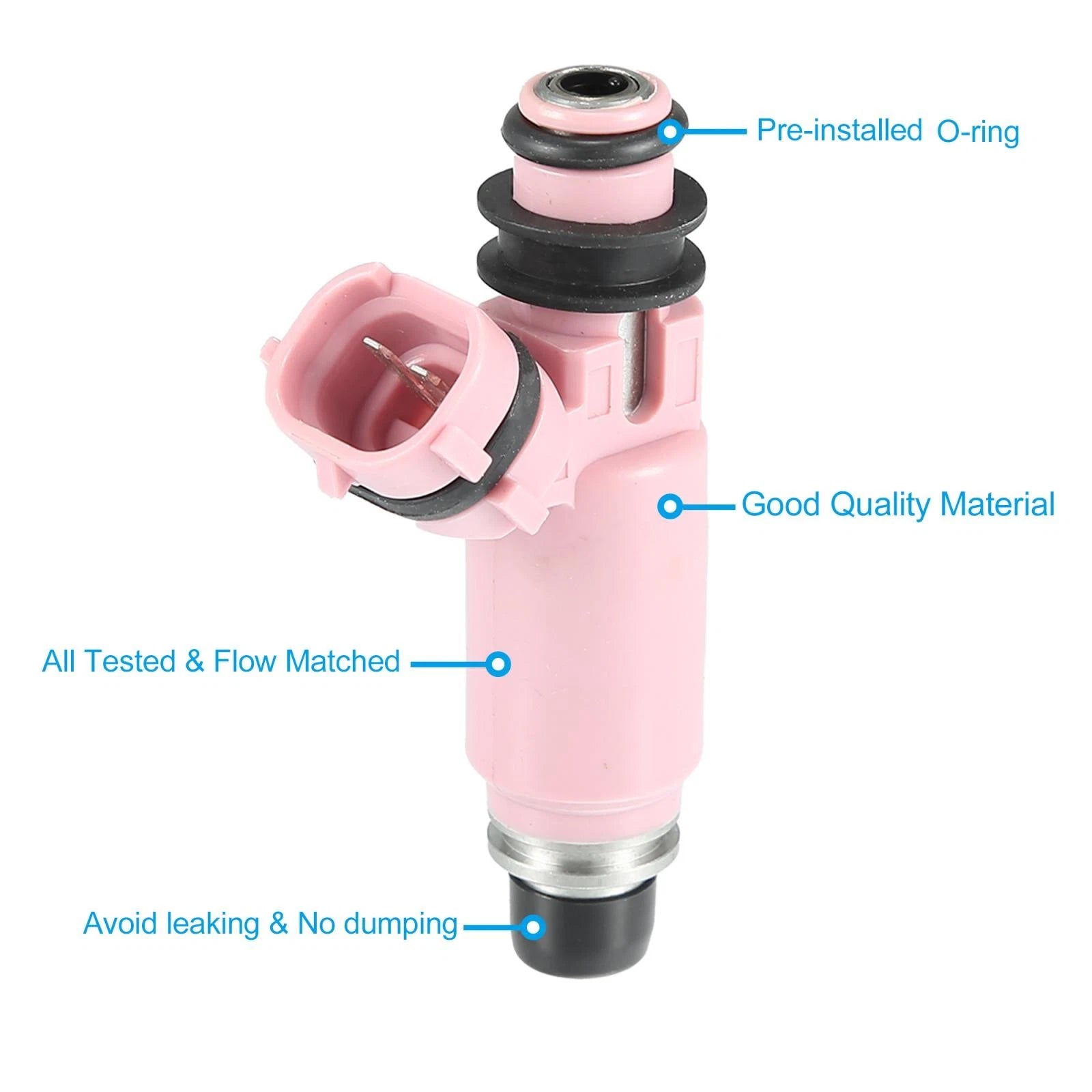 Fuel Injector Replacement Set of 4 for Subaru Forester 2.0L (2001–2005)