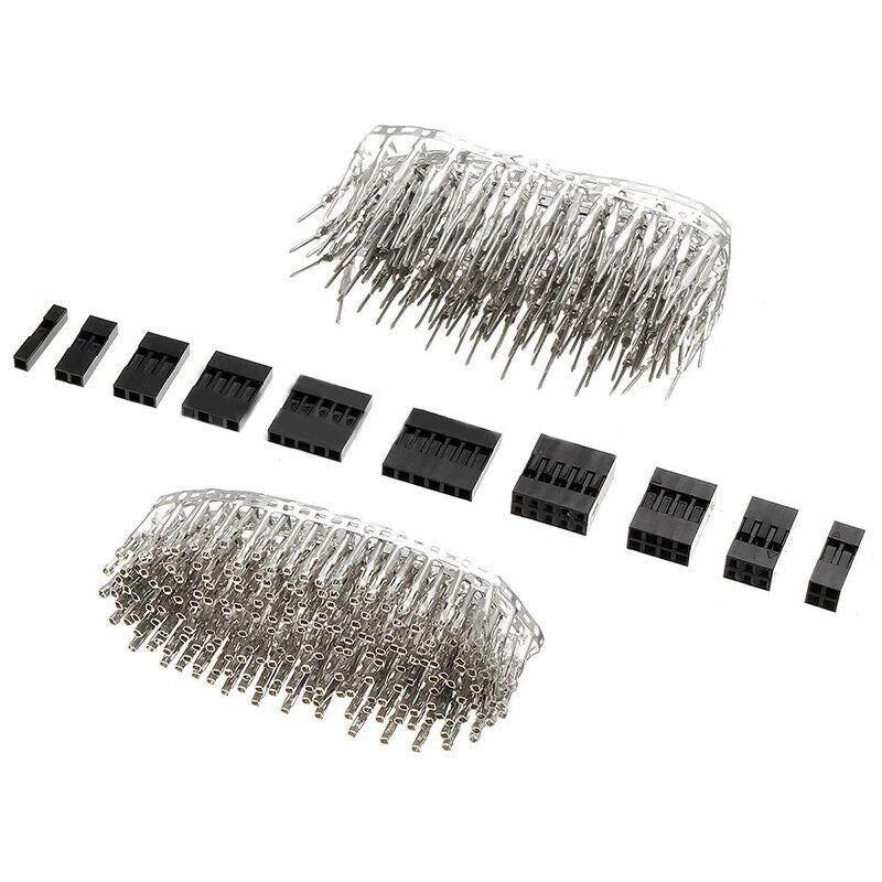 620Pcs 2.54mm Pitch Pin Plug Housing Connector Kit for Automotive Applications