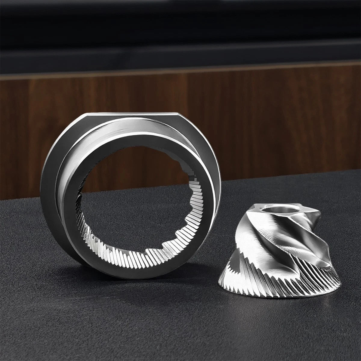 48mm Stainless Steel Conical Burr Set for Nivona Coffee Grinder