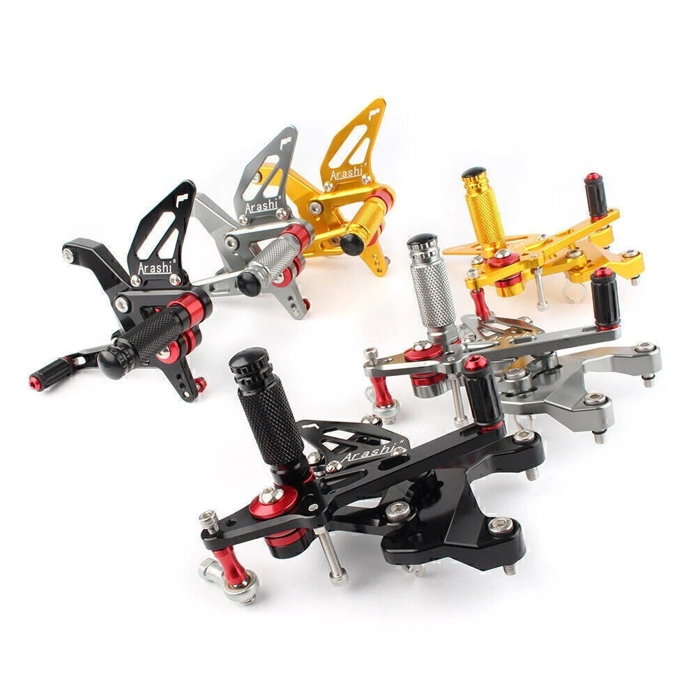 Adjustable Rear Footrest Pedals for Kawasaki Z900 (2017–2018)