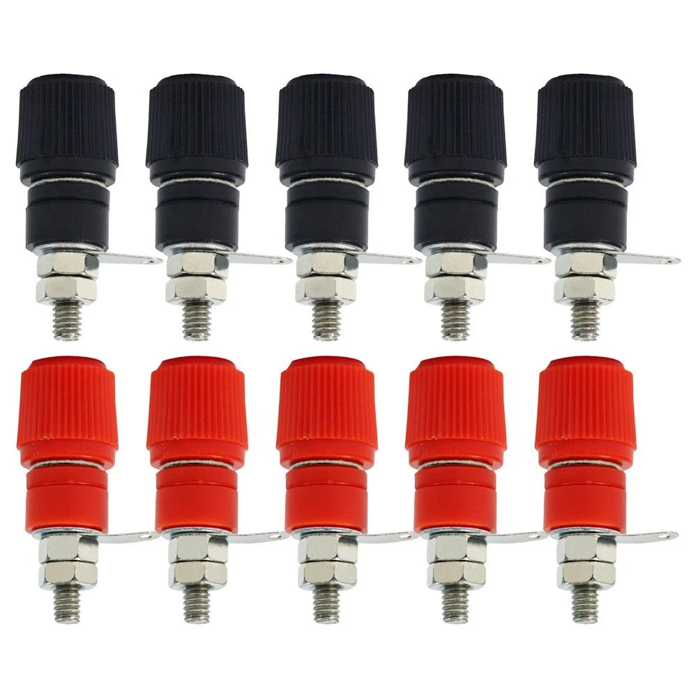 10PCS 4MM Banana Socket Binding Post Electrical Connector