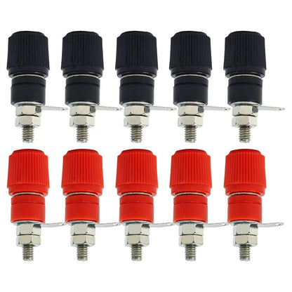10PCS 4MM Banana Socket Binding Post Electrical Connector