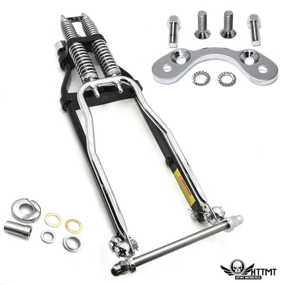 20" Under Springer Front End w/ Handlebar Adapter for Harley Chopper Bobber