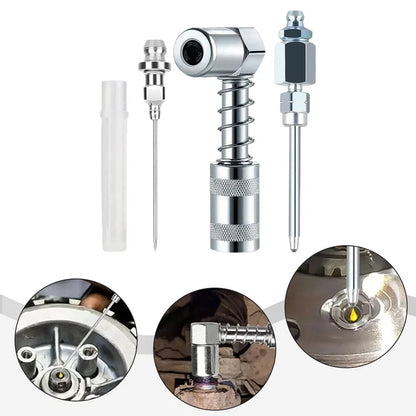 90 Degree Grease Dispenser for Tight Corners