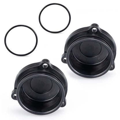 2 Front Wheel Hubcaps for Polaris Xplorer Big Boss Xpedition (250–500)