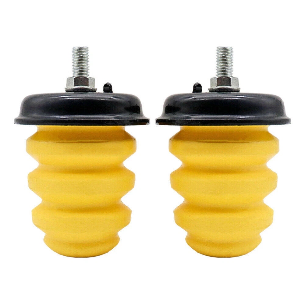 2X Rubber Rear Frame Leaf Spring Bumper Stop for Silverado GMC 1500 (1999–2006)