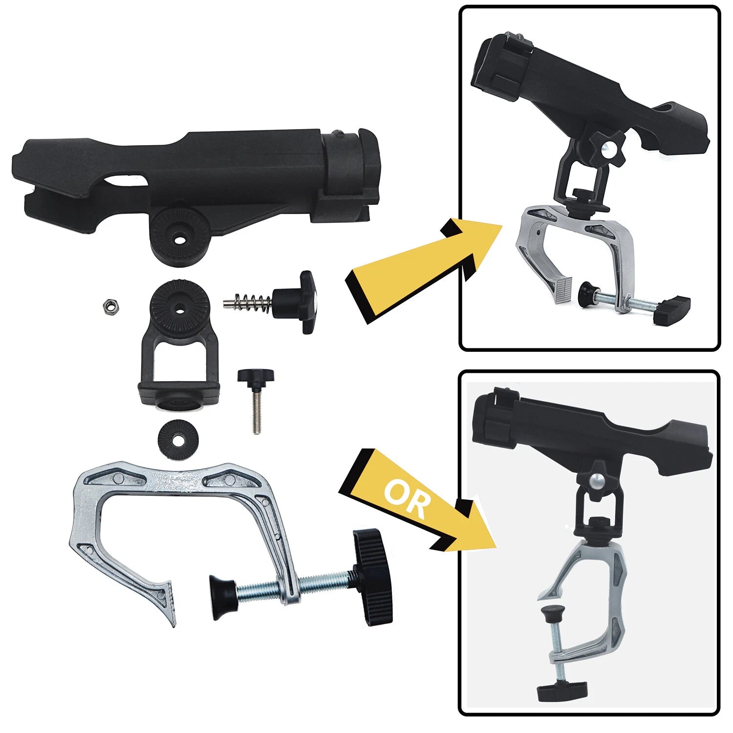 Rod Holder for Raft Boat (Fishing)