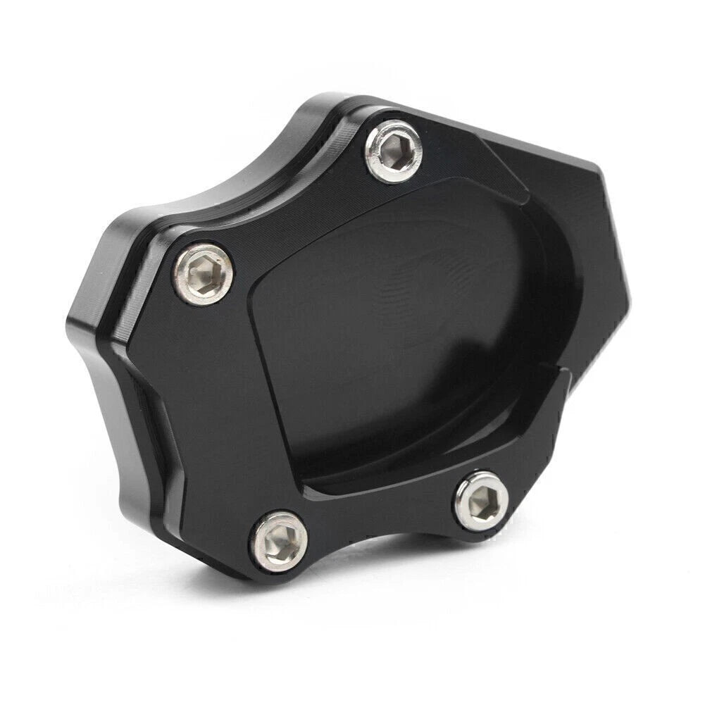 Kickstand Side Plate Pad for Kawasaki Versys 650 (2010–2016) Black