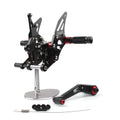 CNC Aluminum Rearsets Footpegs for Suzuki GSX-R 1000 (2017–2023)