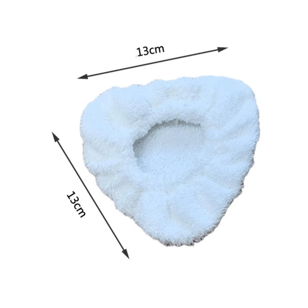 Pack of 5 Microfiber Bonnets for Dupray Steam Cleaner