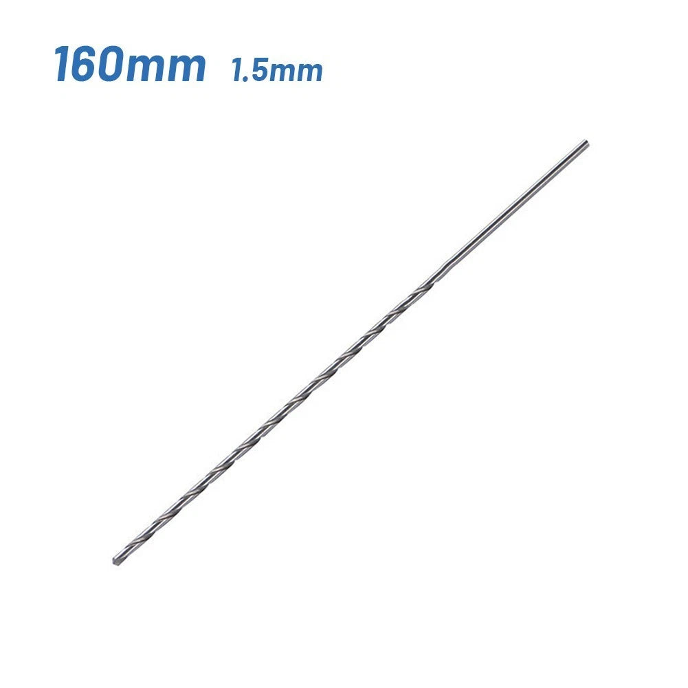 Extra Long HSS Drill Bit Set for Plastic Wood (1.5/2.5/3.5/4.5/5.5mm)