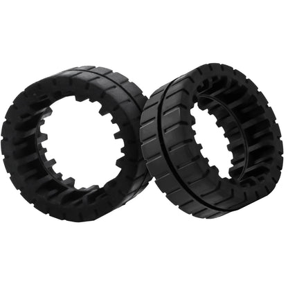 2X Durable Wheel Tire Covers for iRobot Braava Jet M6 (2020–2023)