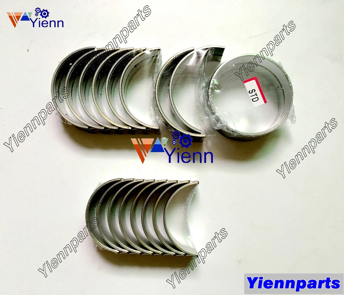 Crankshaft Main Connecting Rod Bearing Set for Kubota D1403
