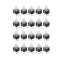 20PCS 5.8x5.8x10mm 6 Pins Tactile Push Button Switch Latching