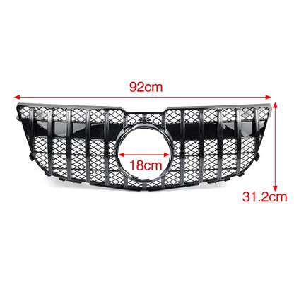 GTR Style Front Bumper Hood Grille for Benz GLK Class X204 (2013–2015)