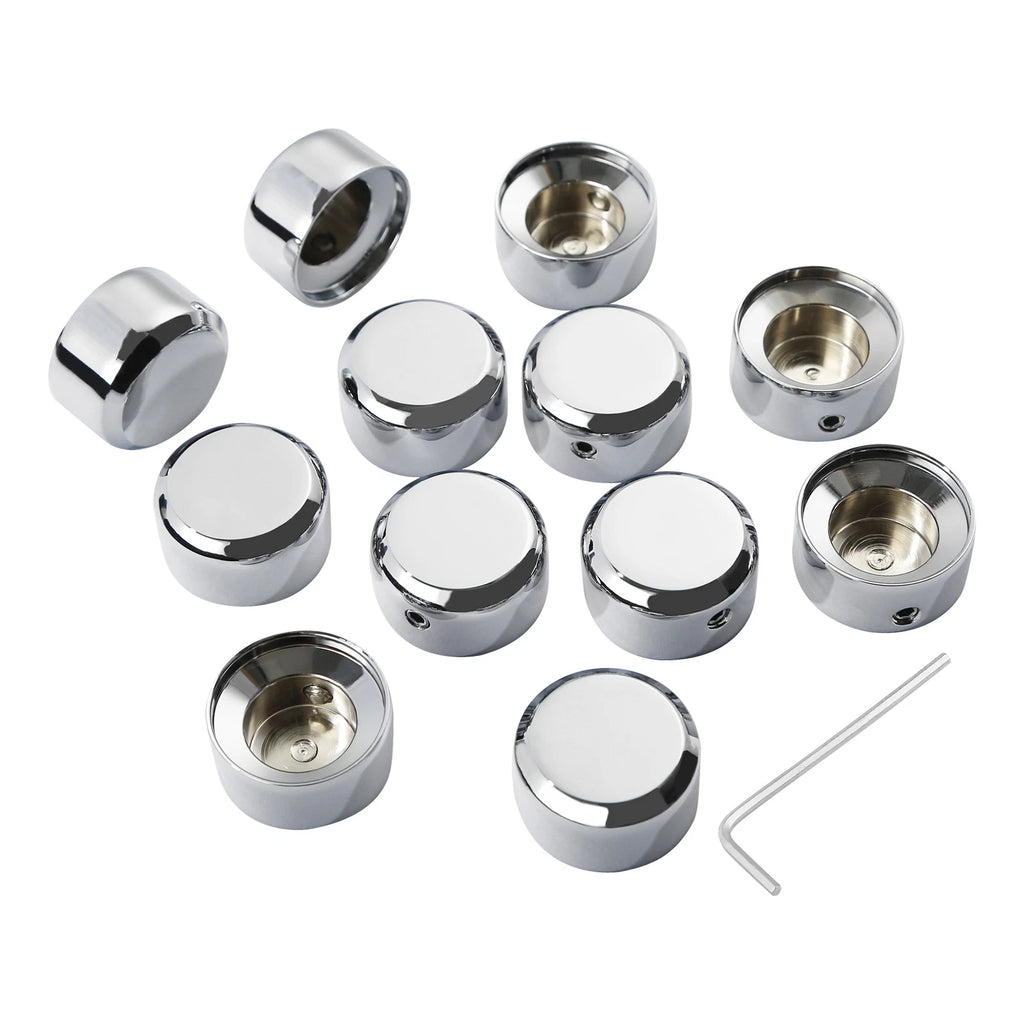 Chrome Engine Bolt Topper Covers for Harley Sportster S (2021–2024)