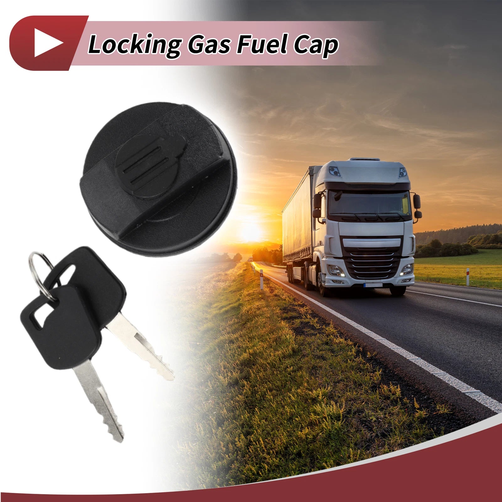 Locking Gas Cap for Suzuki APV Carry (2000–2023) - Includes 2 Keys