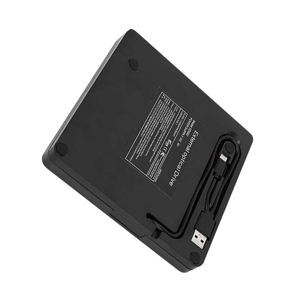 External DVD Drive for CD/DVD/VCD Formats (USB-C & USB-A)