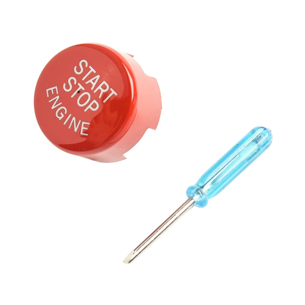 Red ABS Plastic Engine Stop Button Cover for F Chassis