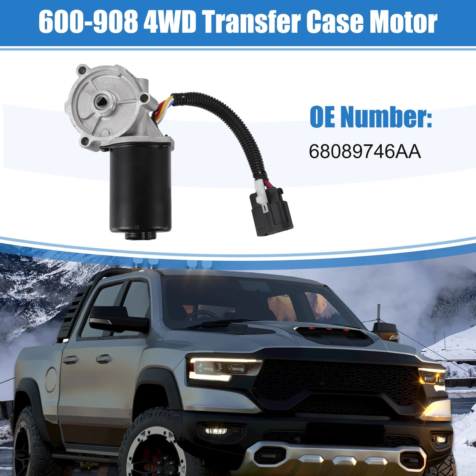 Set Transfer Case Motor Replacement for Chevrolet Tahoe (2003–2005)