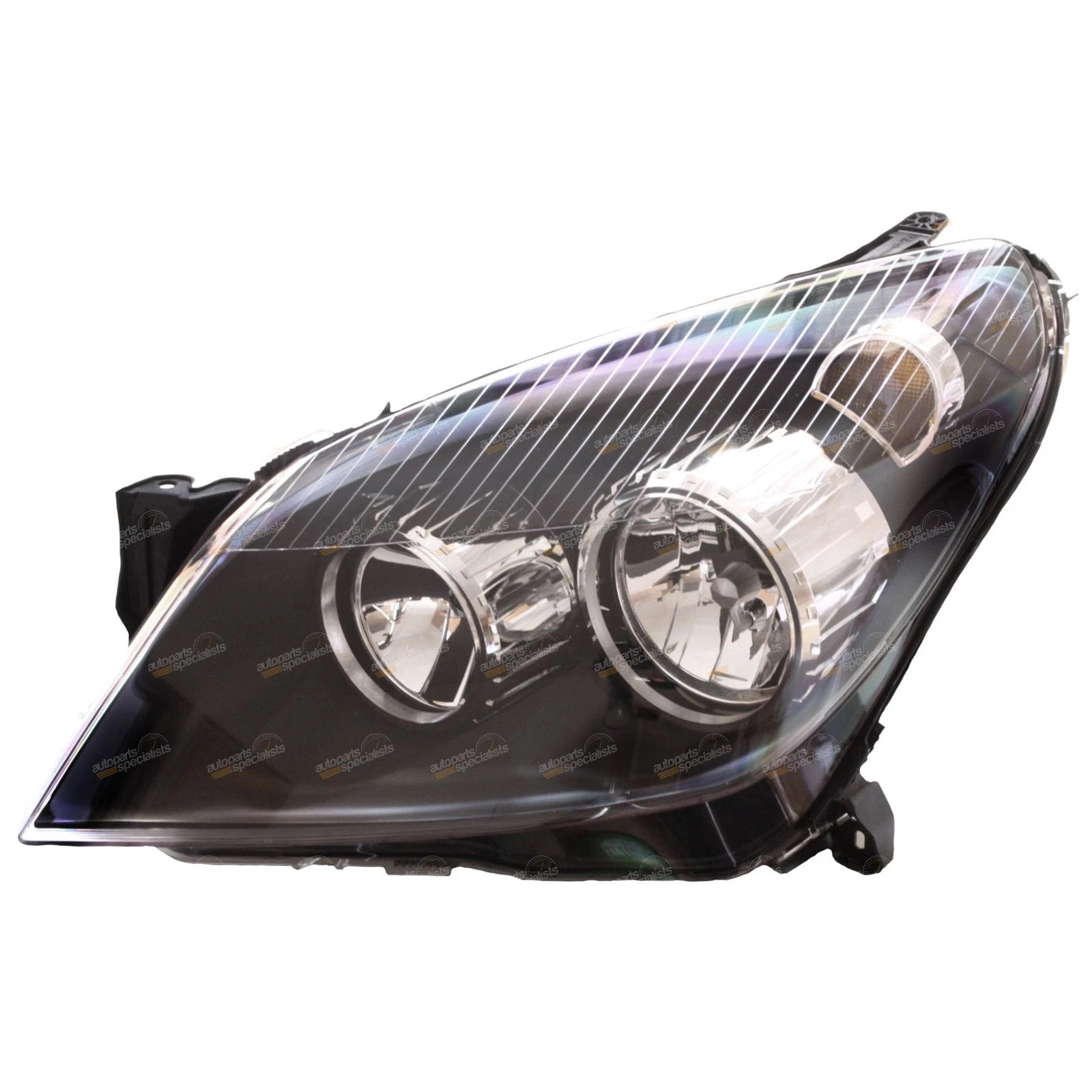 Black Headlight LH for Holden Astra AH (2004–2006) LHS