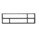 1pc Black CD Button Panel Trim for BMW 3 Series E36 (1991–1999)