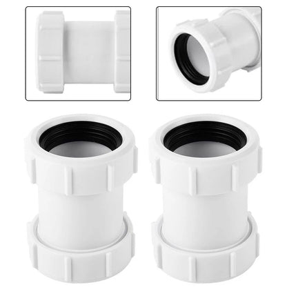 40mm PVC Connector Straight Pipe Extension for Kitchen and Bathroom Drains
