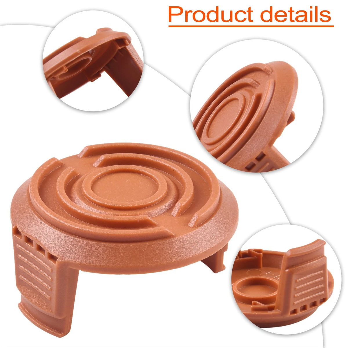 5PCS Replacement Spool Cap Covers for Cordless Trimmers WA6531