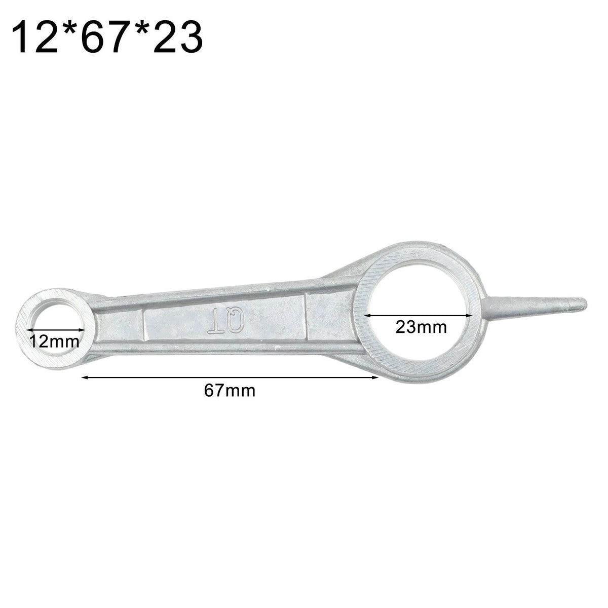 Premium Silver Tone Connecting Rod for Air Compressors