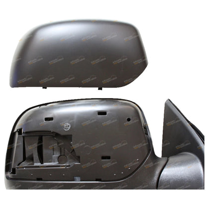RH Black Electric Side Door Mirror for Holden Rodeo Ute (2003–2008)