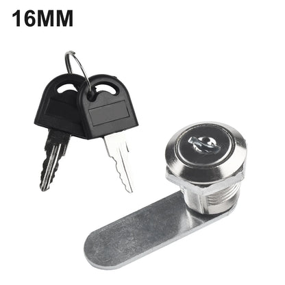 Zinc Alloy Cam Lock with 2 Keys for Automotive Applications