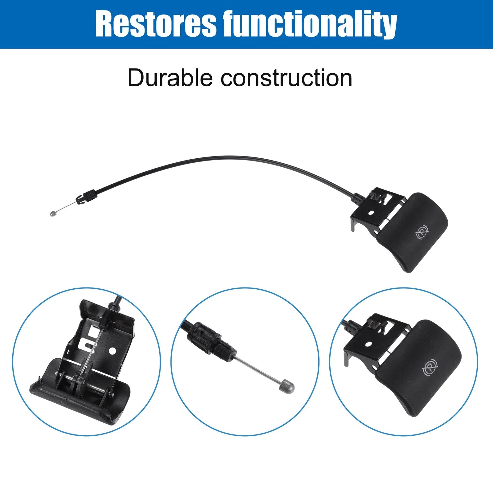 Parking Brake Release Cable Handle for Chevrolet Silverado (2007–2013)