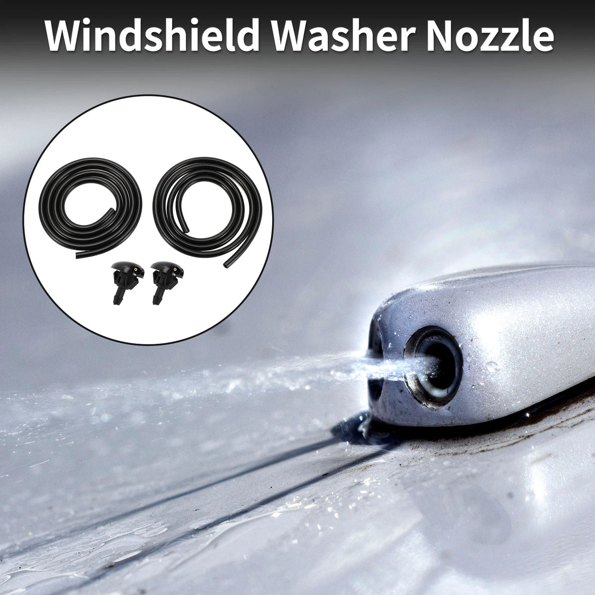 Windshield Washer Nozzle Set for Nissan Frontier (No. 289303S500)