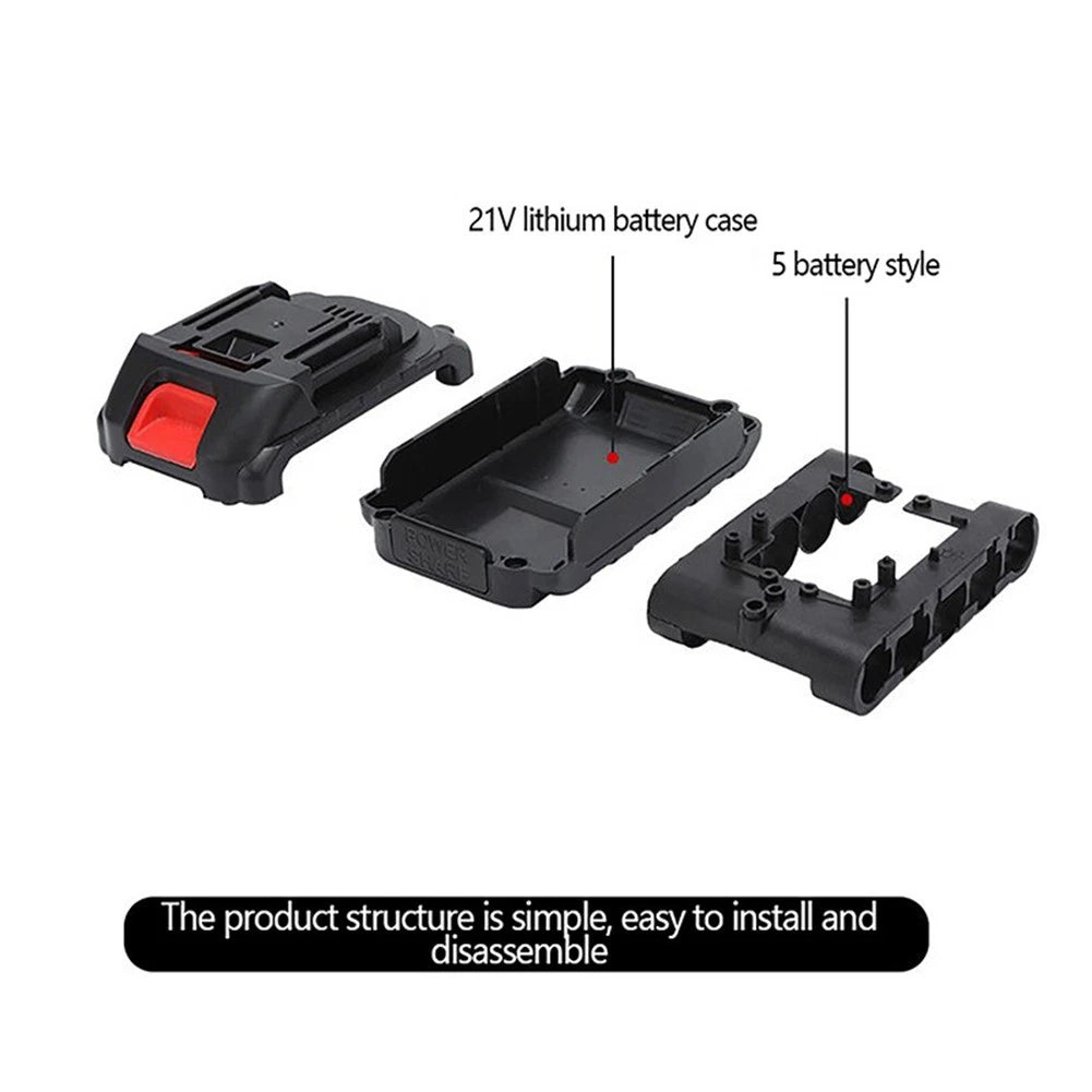 Battery Storage Box for 21V Battery (Single Pack)