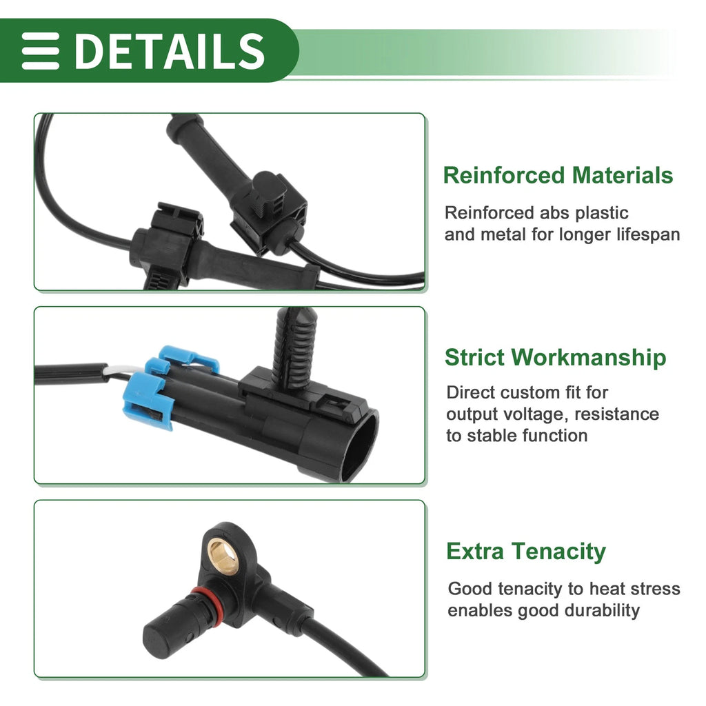 ABS Wheel Speed Sensor Replacement for Chevrolet Silverado 1500 (2007–2013)