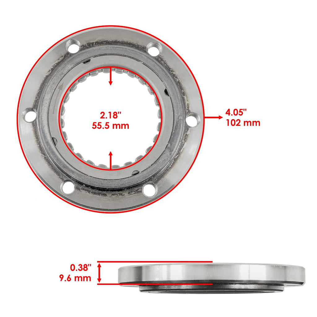 Starter Clutch Sprag One Way Bearing Replacement for Suzuki VX800 (1990–1993)