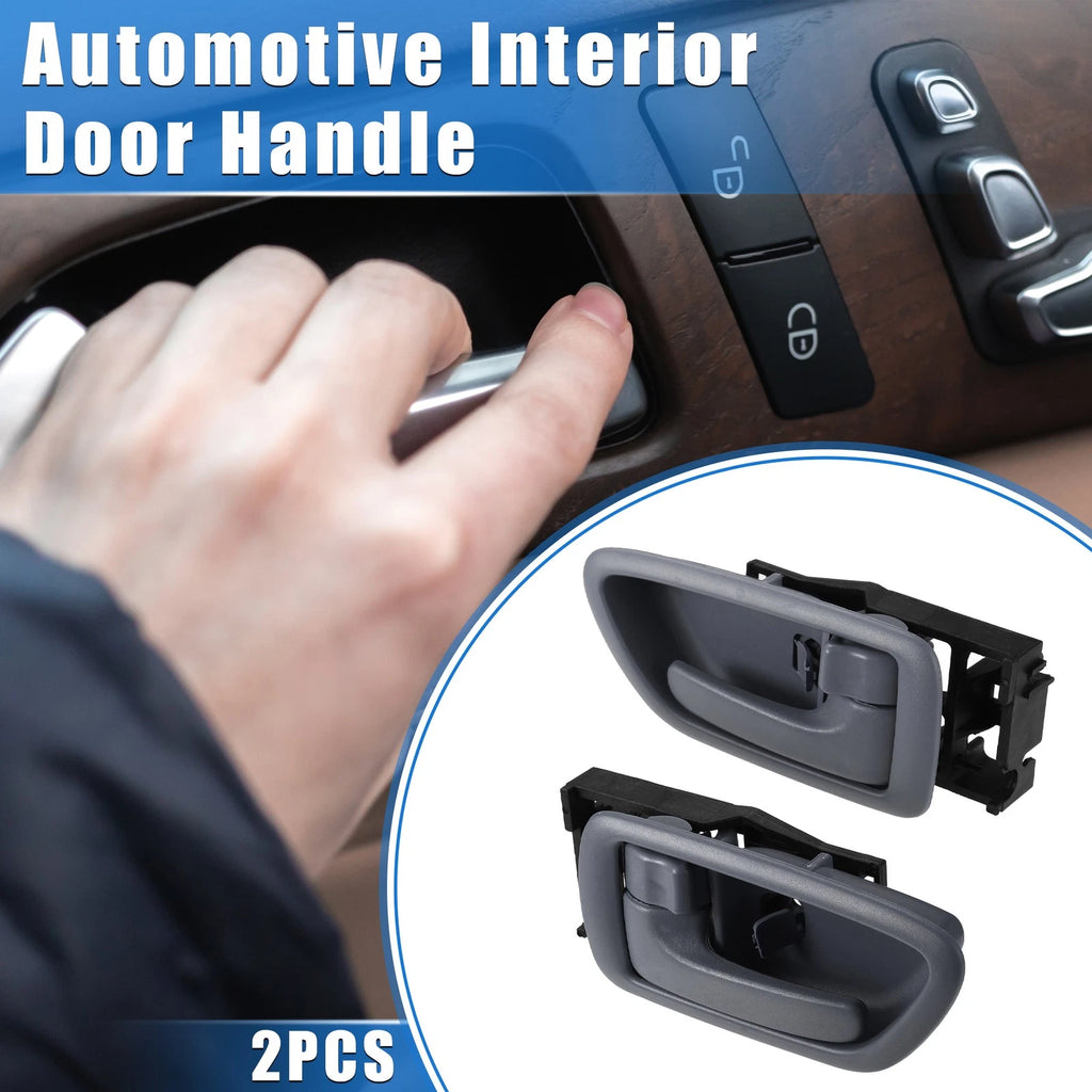 2 Pcs Interior Door Handle Replacement for Toyota Sequoia (2004–2007) Gray