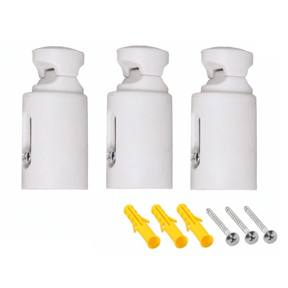Pack of 3 Adjustable Replacement Brackets for Towel Rail Radiators
