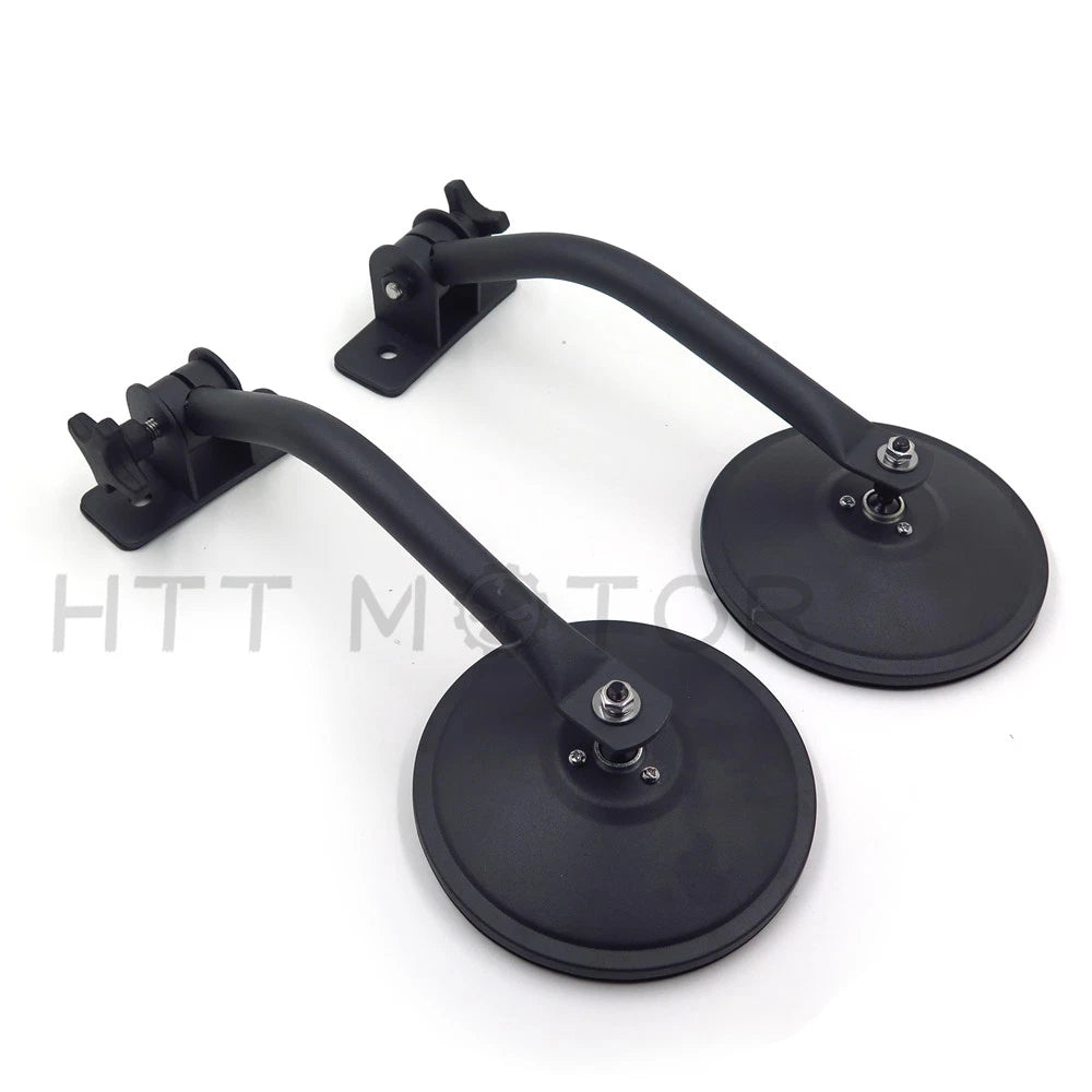 Mirror Relocation Pair for Jeep Wrangler TJ JK (1997–2017) Black Quick Release